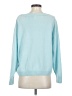 Pilcro 100% Cashmere Solid Blue Cashmere Pullover Sweater Size S - photo 2