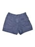 Everlane 100% Tencel Chevron-herringbone Blue Cargo Shorts Size 4 - photo 1