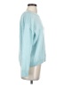 Pilcro 100% Cashmere Solid Blue Cashmere Pullover Sweater Size S - photo 4