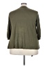 I.N. Studio 100% Rayon Green Kimono Size 3X - photo 2