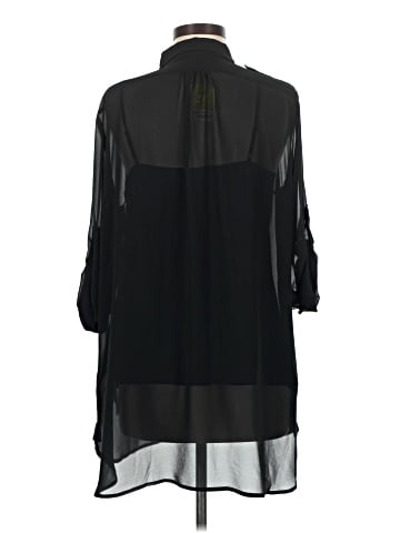 DKNYC 3/4 Sleeve Blouse (view 2)