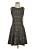Aqua Tweed Gray Cocktail Dress Size S - photo 1