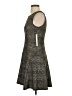 Aqua Tweed Gray Cocktail Dress Size S - photo 5