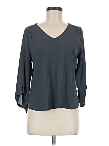 Lily White 3/4 Sleeve Blouse (view 1)