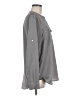 Calvin Klein 100% Polyester Gray Long Sleeve Blouse Size 6 - photo 4