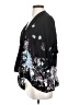 Talula 100% Viscose Black 3/4 Sleeve Blouse Size XXS - photo 5