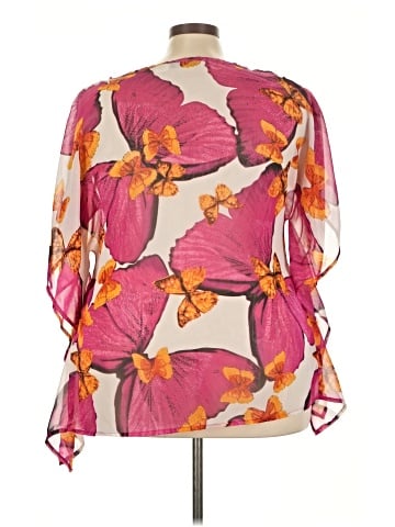 Erica Brooke 3/4 Sleeve Blouse (view 2)