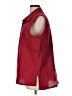 Unbranded Red Sleeveless Button-Down Shirt Size L (estimated) - photo 5