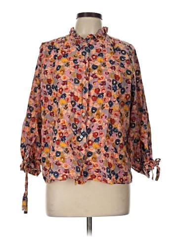 Sundance 3/4 Sleeve Blouse (view 1)