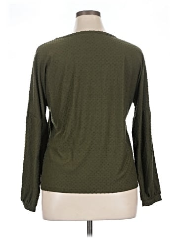 Rose + Olive Long Sleeve T-Shirt (view 2)