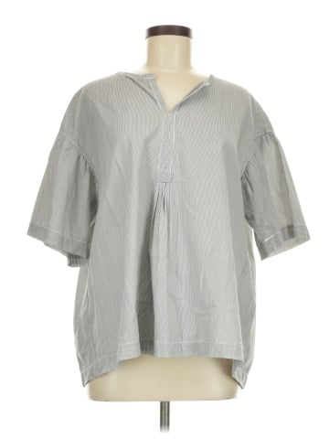 Max Studio Specialty Products Short Sleeve Blouse (view 1)