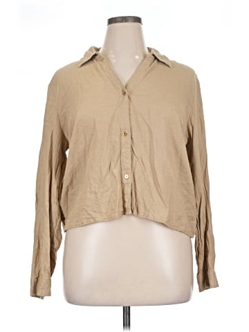 MICHAEL Michael Kors Long Sleeve Button-Down Shirt (view 1)