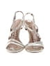 Sam Edelman 100% Leather Metallic Silver Gold Heels Size 9 1/2 - photo 2