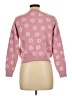 Hazel Floral Pink Pullover Sweater Size L - photo 2