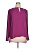 Rose + Olive 100% Polyester Purple Long Sleeve Blouse Size XL - photo 1