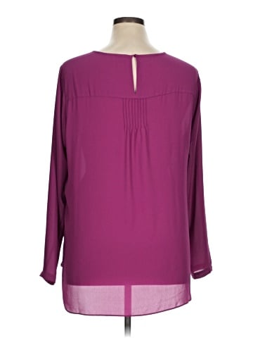 Rose + Olive Long Sleeve Blouse (view 2)