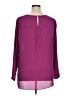 Rose + Olive 100% Polyester Purple Long Sleeve Blouse Size XL - photo 2