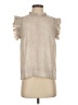 Muse 100% Polyester Ivory Sleeveless Blouse Size S - photo 1