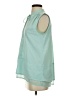 Cortefiel Teal Sleeveless Blouse Size S - photo 5