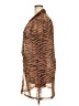 Wild Fable Animal Print Brown Long Sleeve Blouse Size XXL - photo 5
