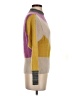 Noa Noa Color Block Yellow Turtleneck Sweater Size XS - photo 4