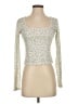 MNG Ivory Long Sleeve Top Size S - photo 1