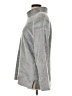 Emily Daniels 100% Polyester Metallic Gray Turtleneck Sweater Size L - photo 5