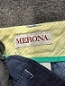 Merona 100% Cotton Chevron-herringbone Blue Shorts Size 18 - photo 3