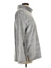 Emily Daniels 100% Polyester Metallic Gray Turtleneck Sweater Size L - photo 4