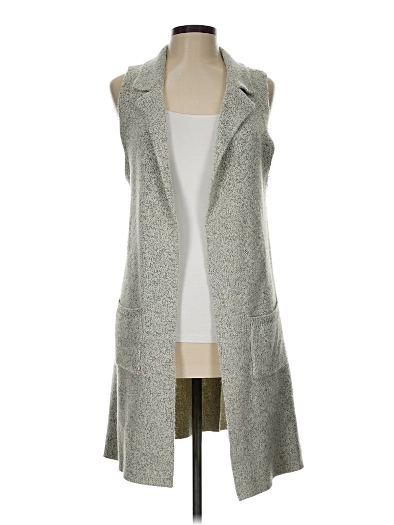 Pre-owned Monteau Sweater Vest In Gray