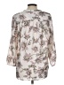 Adrienne Vittadini 100% Polyester Ivory 3/4 Sleeve Blouse Size L - photo 2