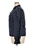 Unbranded 100% Polyester Polka Dots Blue Long Sleeve Blouse Size XXL - photo 5