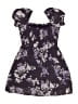 Nordstrom 100% Polyester Floral Purple Dress Size 8 - 10 - photo 2
