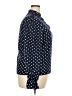 Unbranded 100% Polyester Polka Dots Blue Long Sleeve Blouse Size XXL - photo 4
