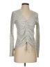 Neely Silver Long Sleeve Top Size S - photo 1