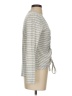 Neely Silver Long Sleeve Top Size S - photo 4