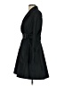 Karen Millen 100% Polyester Black Trenchcoat Size 2 - photo 5