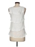J. Roberts White Sleeveless Blouse Size M - photo 2