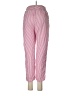 Assorted Brands 100% Viscose Stripes Pink Casual Pants Size M (estimated) - photo 2