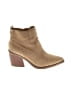 Vince Camuto 100% Leather Tan Ankle Boots Size 9 - photo 1
