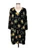 Monki Print Black Casual Dress Size M - photo 1