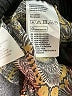 H&M Conscious 100% Polyester Paisley Black Shorts Size 4 - photo 4