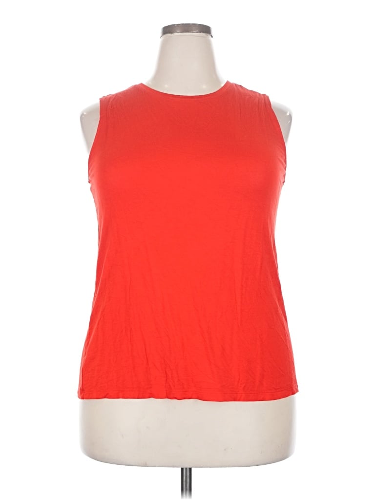 Pre-owned Nine West Sleeveless T-shirt In Red