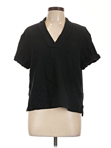 Saks Fifth Avenue Short Sleeve Blouse (view 1)