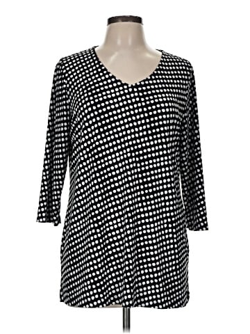 Easywear by Chico's 3/4 Sleeve Blouse (view 1)