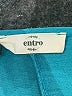 Entro 100% Polyester Teal Short Sleeve Top Size S - photo 7