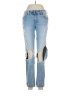 Eunina Color Block Blue Jeans Size 3 - photo 1