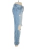 Eunina Color Block Blue Jeans Size 3 - photo 4