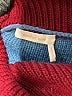 See By Chloé 100% Wool Color Block Blue Cardigan Size M - photo 8
