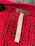 Free People Stripes Red Pullover Sweater Size S - photo 7